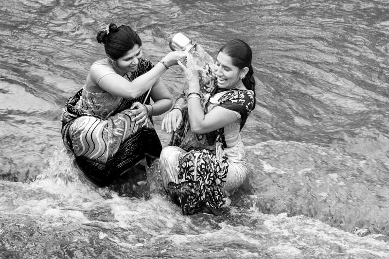 Water for Recreation and Enjoyment - River Godavari, Nashik district, Maharashtra